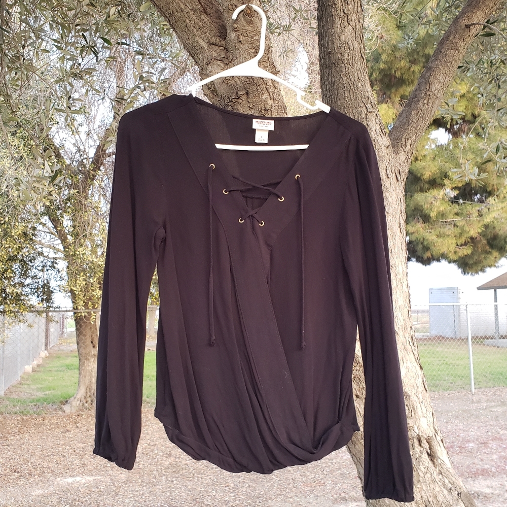 Tie Up Long Sleeve